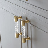 Transparent Acrylic Cabinet Drawer Dresser T Bar Handles