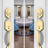 Zinc Alloy Entry Door Lock Front Door Handlesets