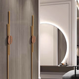 A Pair of Semicircle Wooden Natural Walnut Wardrobe Pulls