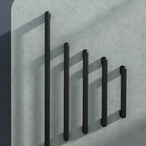Simple Zinc Alloy Kitchen Cabinet Handles