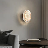 Acrylic round wall light