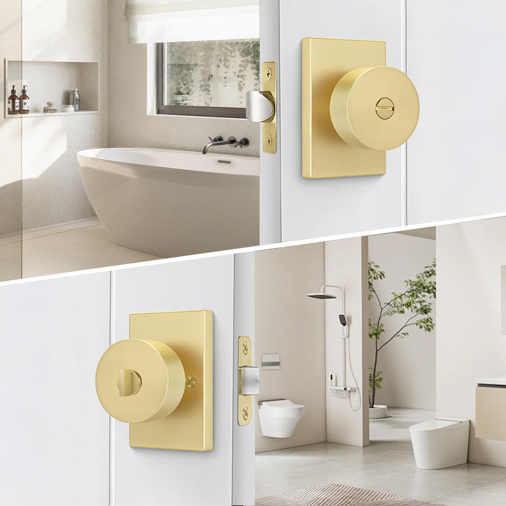 Zinc Alloy Heavy Duty Single-Sided Rectangle Door Knob
