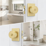 Zinc Alloy Heavy Duty Single-Sided Rectangle Door Knob