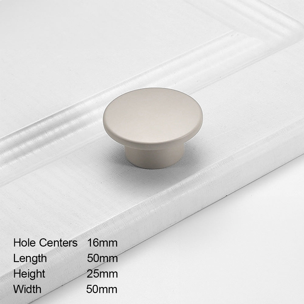 Simple French Style Zinc Alloy Color Cabinet Door Knobs