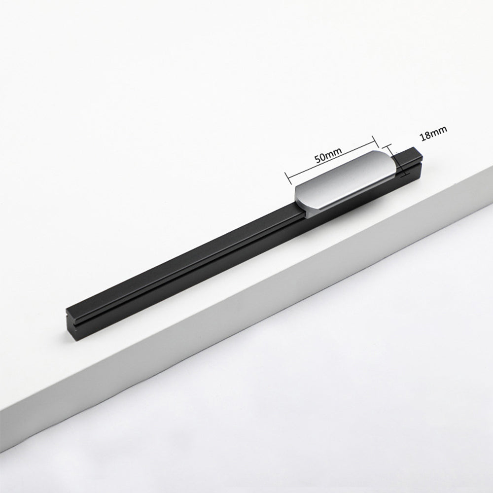 Aluminum Decotative Cabinet Pull Closet Door Hardware Handles for Furniture Cabinet
