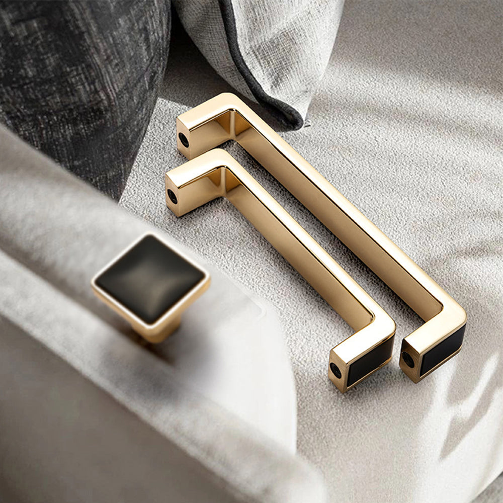 Decorative Zinc Alloy Color Matching Cabinet Handles