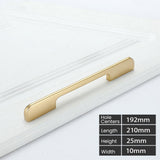 Modern  Aluminum Alloy Long Cabinet and Drawer Handles