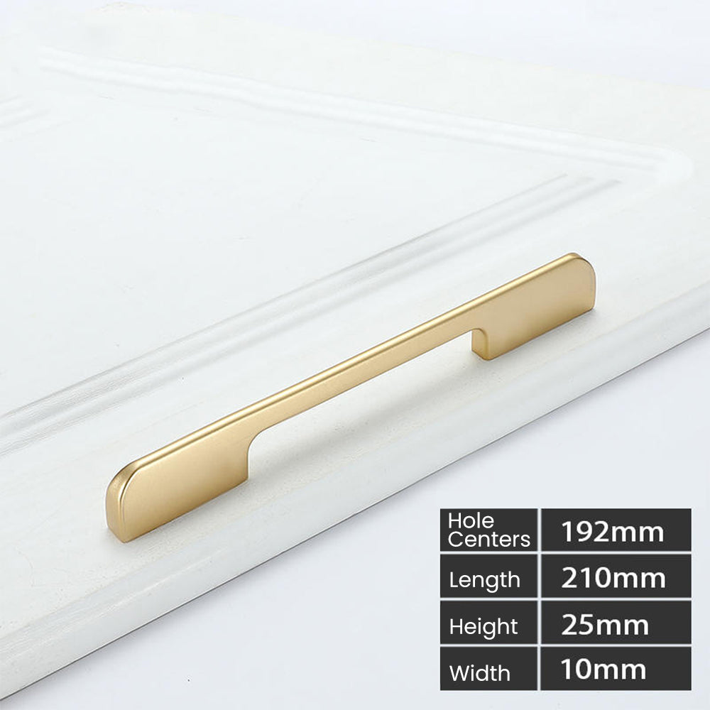 Modern  Aluminum Alloy Long Cabinet and Drawer Handles