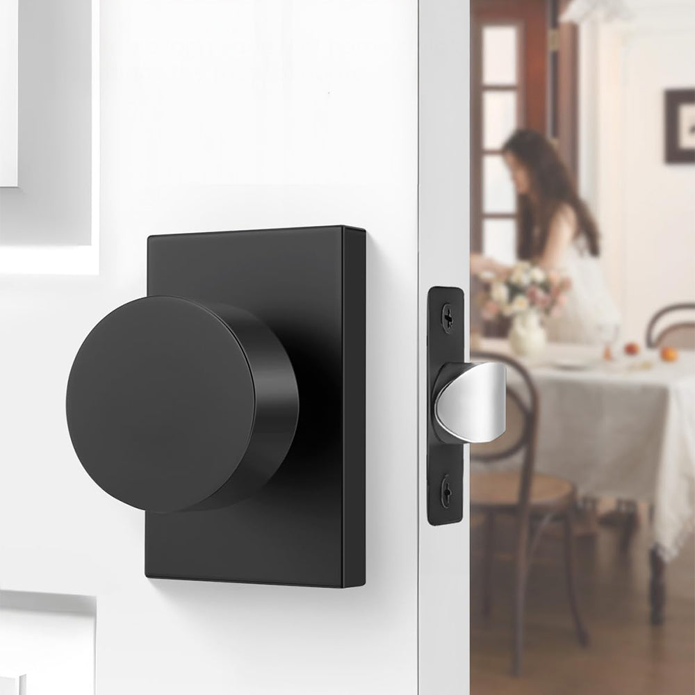 Zinc Alloy Heavy Duty Single-Sided Rectangle Door Knob
