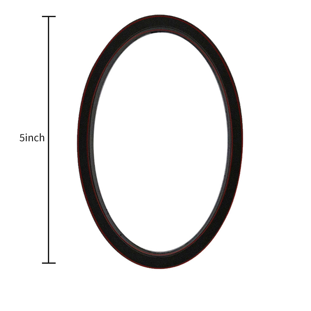 Modern Black Stainless Steel House Numbers
