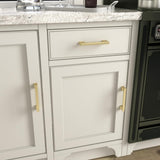 Cabinet Pulls Black & Silver Solid Aluminum Alloy Kitchen Handles