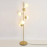 6 Head Globe Floor Lamp