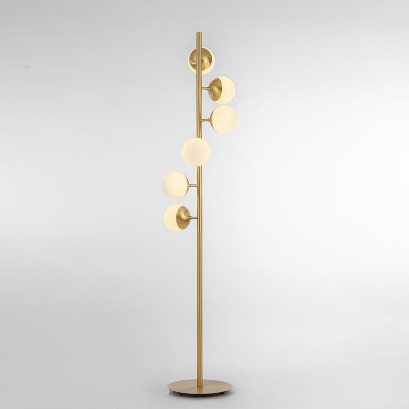 6 Head Globe Floor Lamp