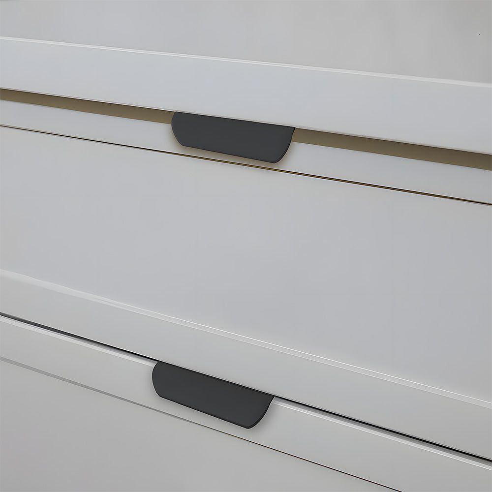 Multicolored Simple Invisible Finger Cabinet Drawer Handle