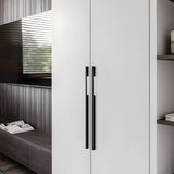Solid Aluminum Alloy Modern Slimline Gold Cabinet and Drawer Handles