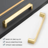 Modern Gold Kitchen Cabinet Handles Brass Cabinet Pulls