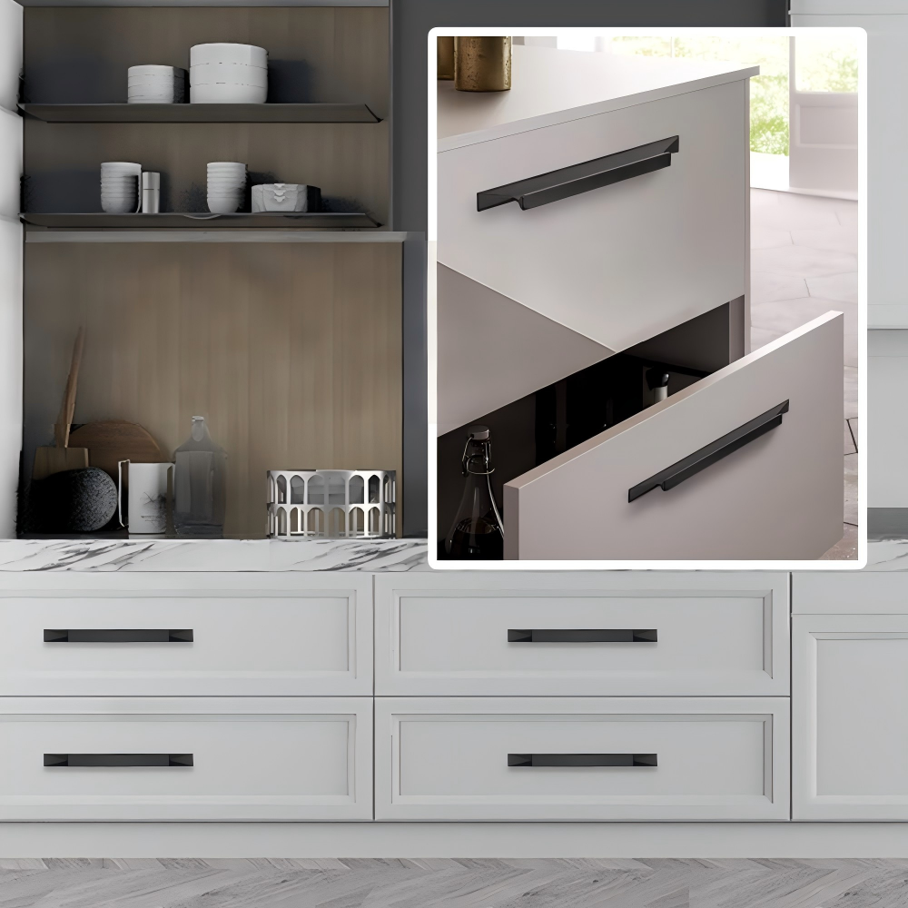 Contemporary Furniture Edge Cabinet Handle For Kitchen
