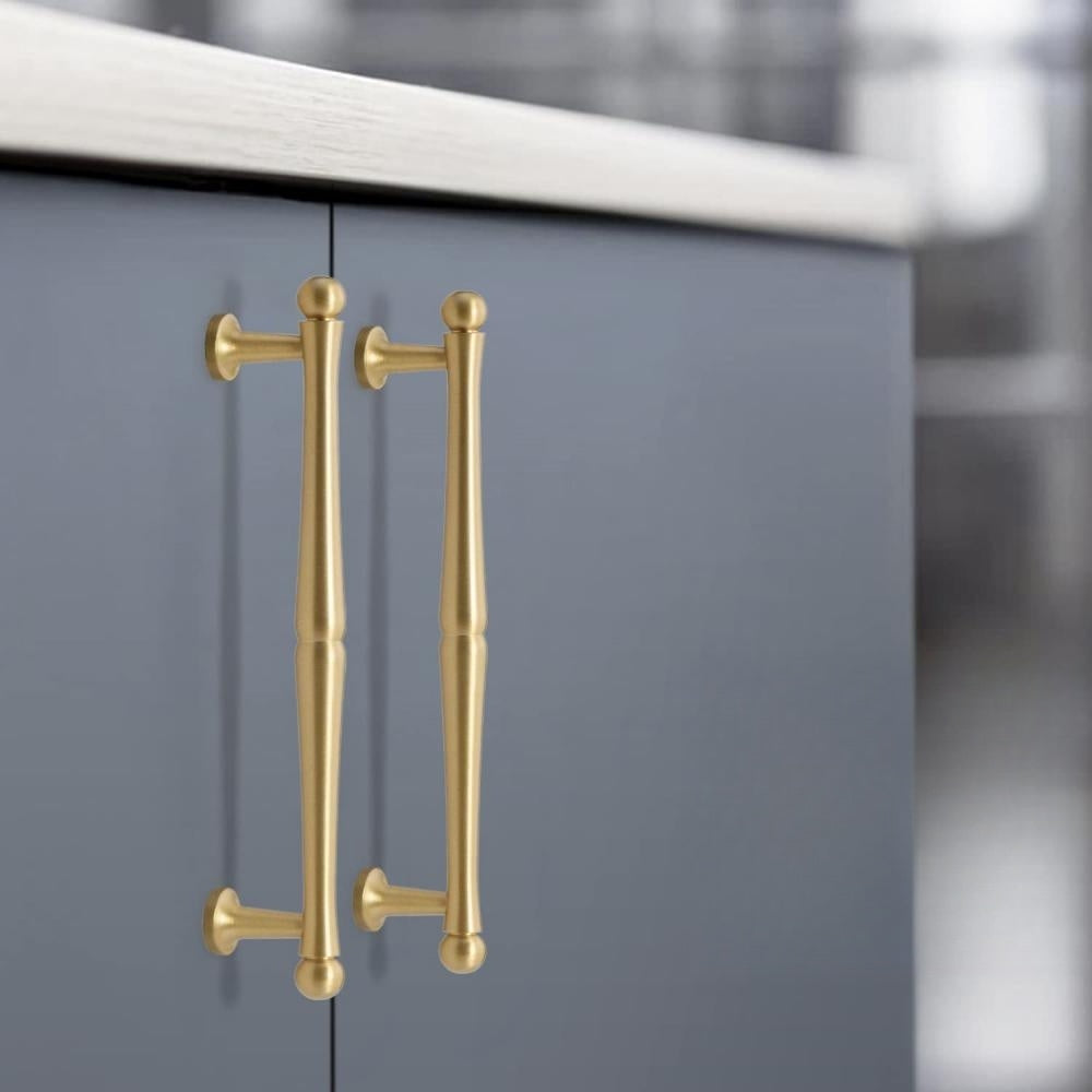 Classic French Brass Handle Hardware Furniture Cabinet Pulls