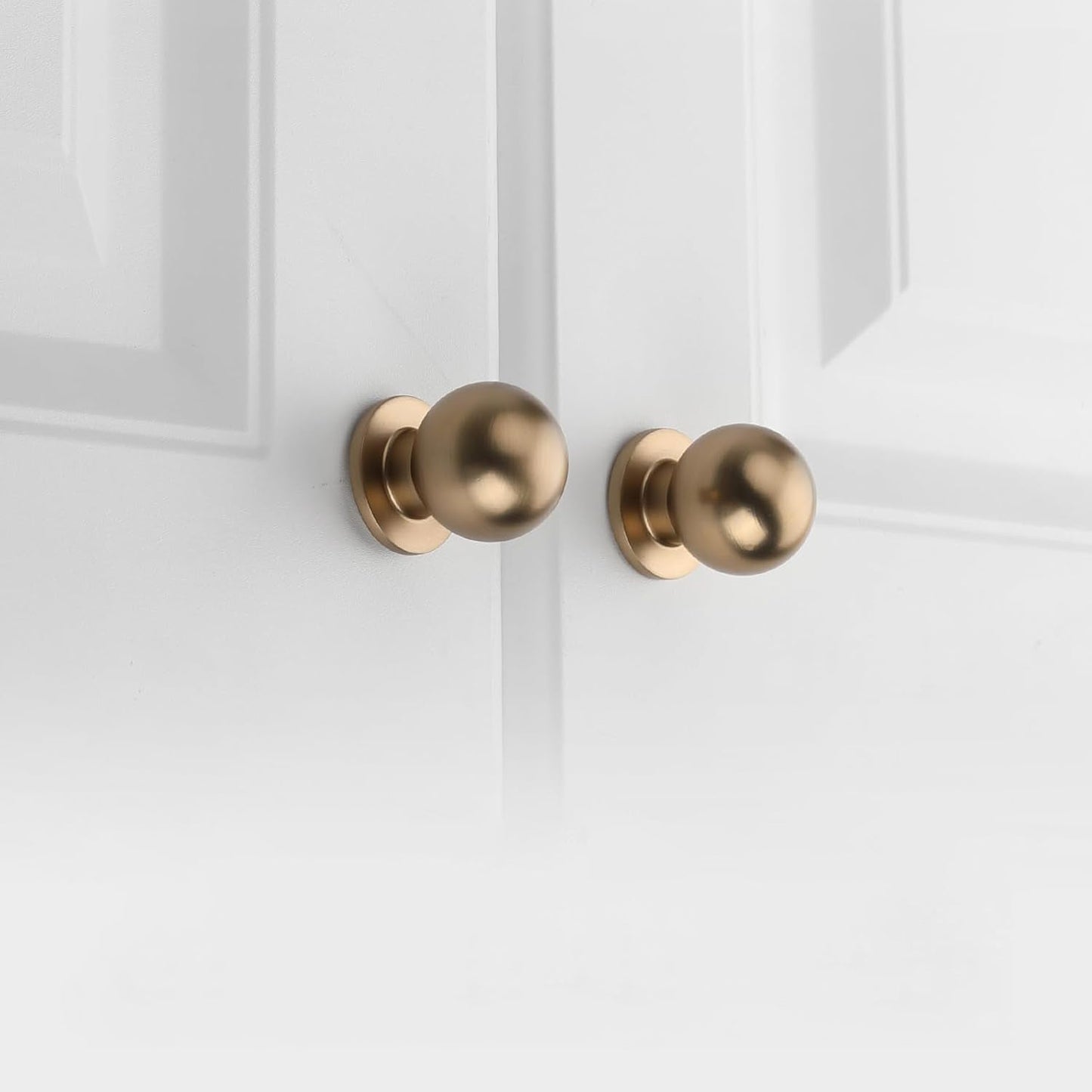 Round Drawer Cabinet Knobs for Bathroom Kitchen Bedroom