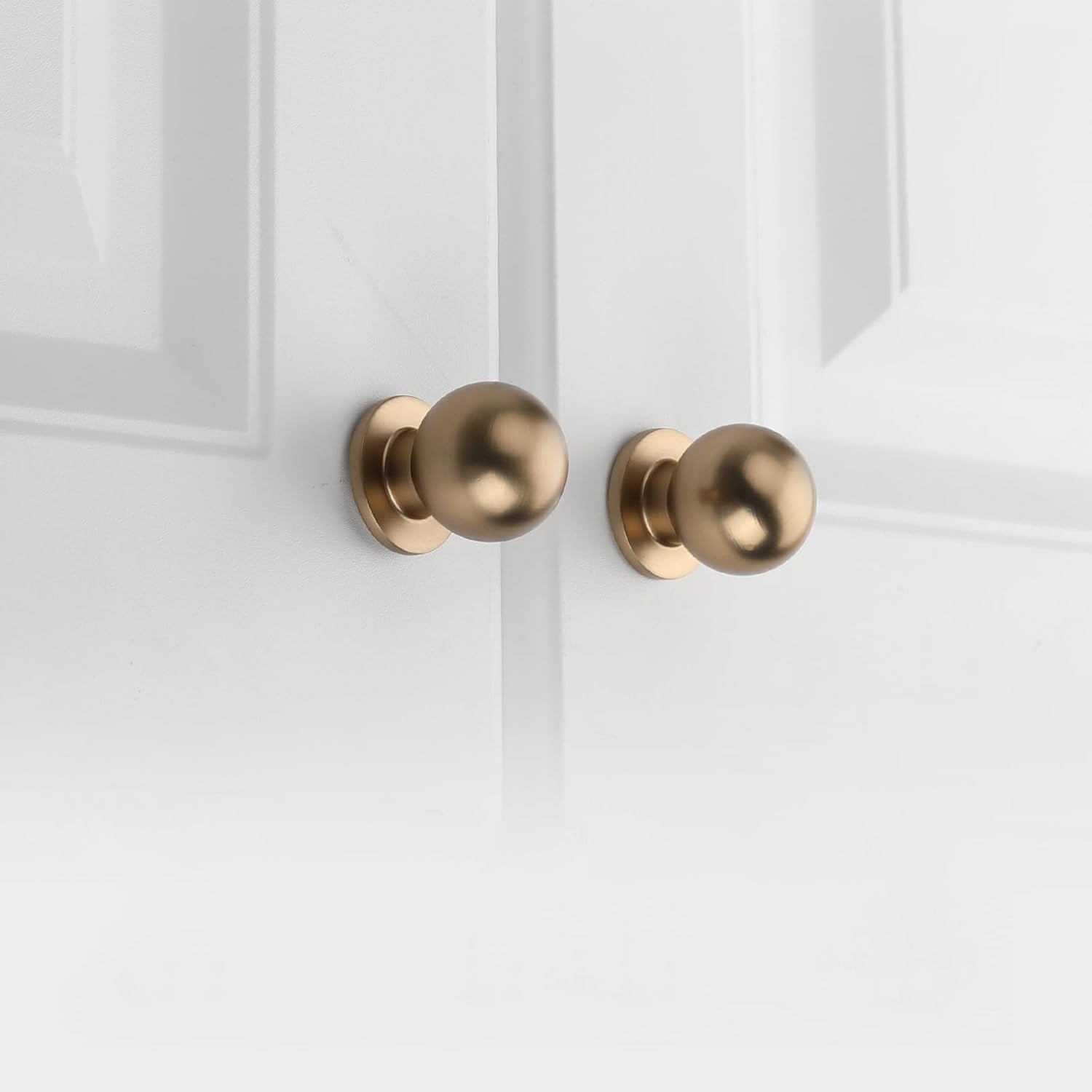 Round Drawer Cabinet Knobs for Bathroom Kitchen Bedroom