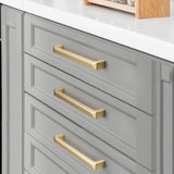 Modern Gold Kitchen Cabinet Handles Brass Cabinet Pulls