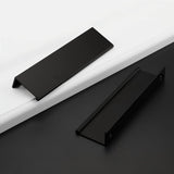 Aluminum Alloy Kitchen Cabinet Drawer Edge Pull