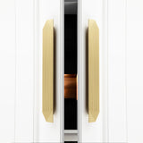 Unique Modern Semi-Circular Gold Kitchen Cabinet Door Handle