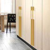 Modern  Aluminum Alloy Long Cabinet and Drawer Handles