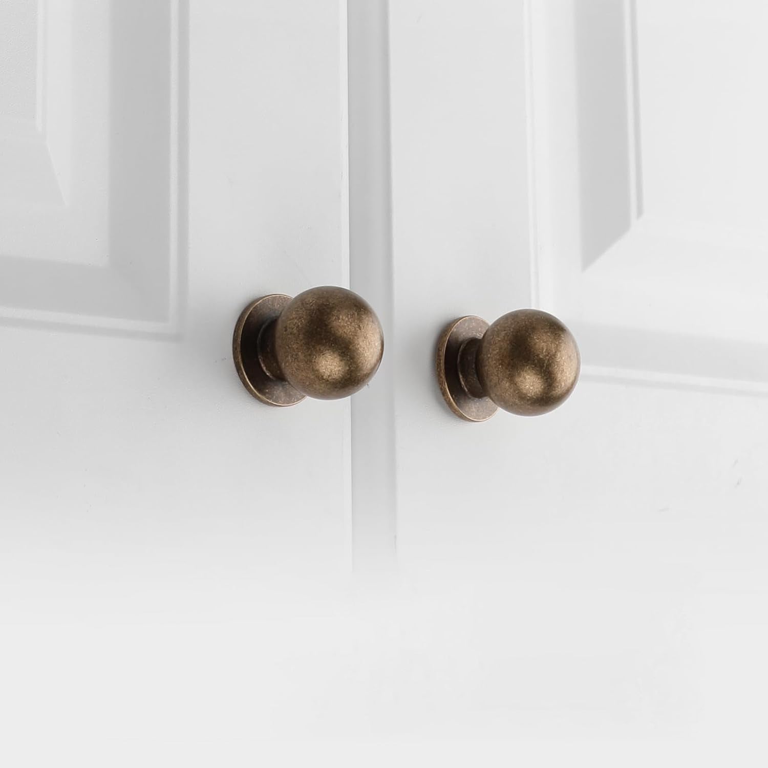 Round Drawer Cabinet Knobs for Bathroom Kitchen Bedroom