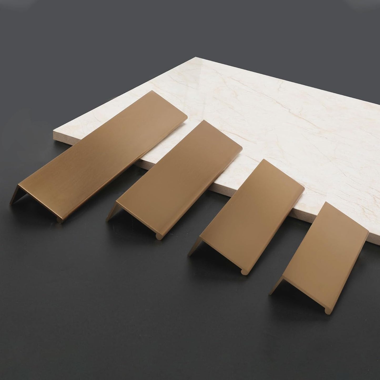 Aluminum Alloy Kitchen Cabinet Drawer Edge Pull
