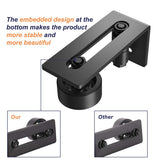 Sliding Barn Door Floor Guide for Bottom Adjustable Roller Flush Design Bottom Flat Barn Door Floor Guide Stay Roller