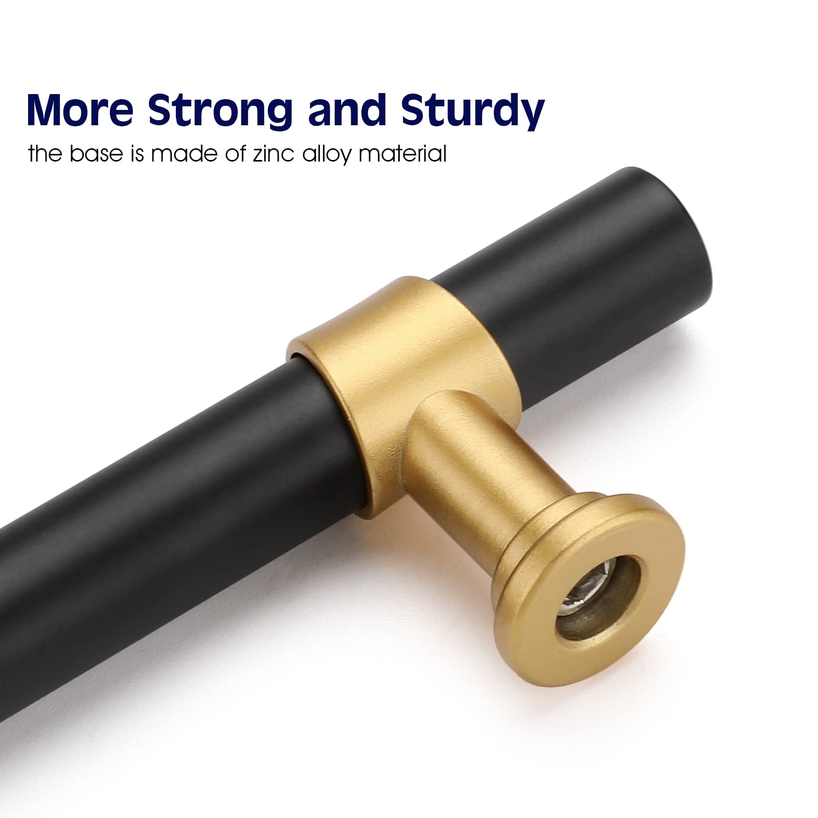 Black Gold Cabinet Handles Kitchen Cabinet Hardware