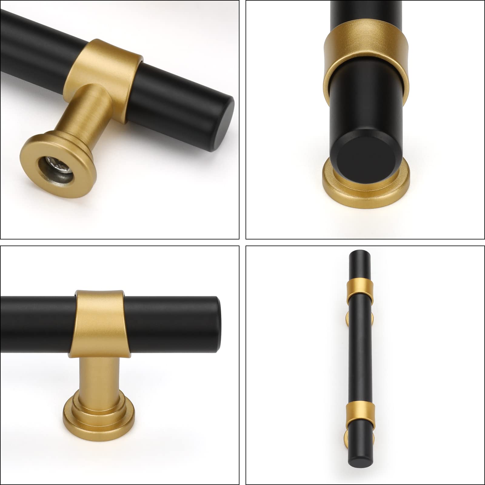 Black Gold Cabinet Handles Kitchen Cabinet Hardware