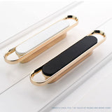 Modern Gold Chrome Kitchen Cabinet Handle and Knobs