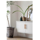 Wooden Brushed Brass Handles for Furniture Cabinet Cupboard Door
