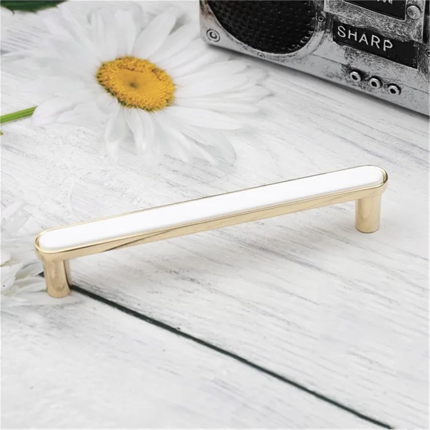 Modern Deco Square Zinc Alloy Kitchen Cabinet Pulls