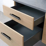 Two-color Zinc Alloy Modern Cabinet Handles