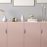 Multicolored Simple Invisible Finger Cabinet Drawer Handle