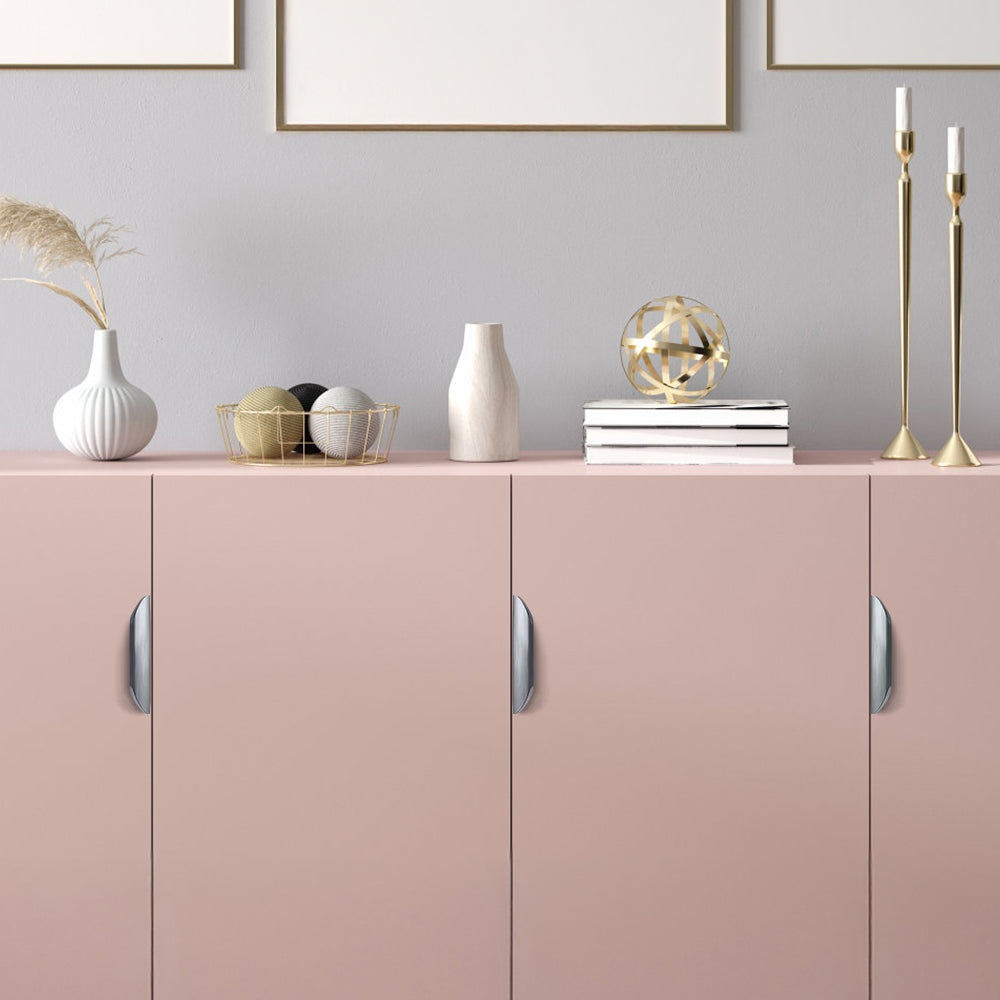 Multicolored Simple Invisible Finger Cabinet Drawer Handle