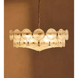 Lorenzo Chandelier, Milky Glass