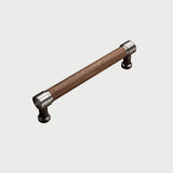 Wood Grain Walnut High-end Cabinet Wardrobe Handle