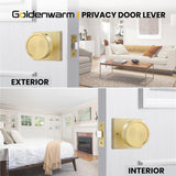 Heavy Duty Passage Privacy Interior Door Knobs for Closet, Hallway