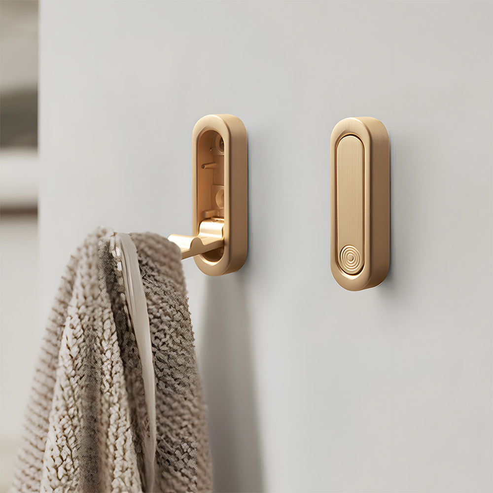 Invisible Foldable Coat Multi-Functional Hook For Bathroom