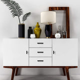 Matte Black Hardware Kitchen Drawer Handles