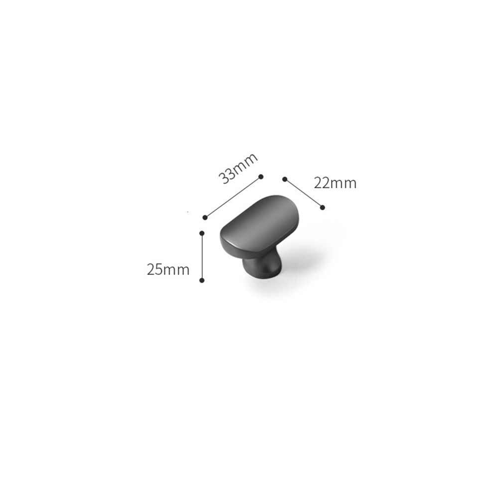 Modern European Style Zinc Alloy Cabinet Pulls