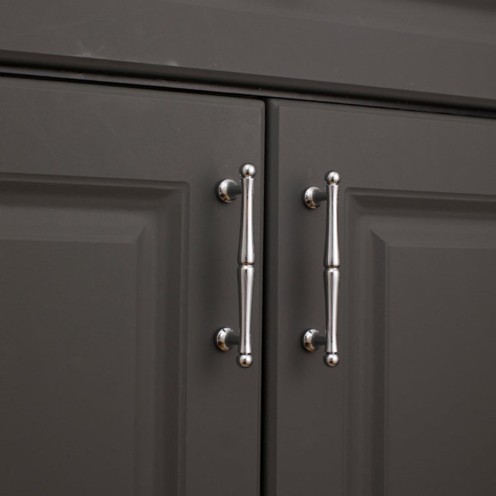 Modern Bright Chrome Brass Drawer Handle Kitchen Bar Furniture Handle
