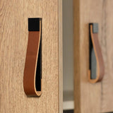 Children's Room Wardrobe Drawer Anti-collision Leather Handle