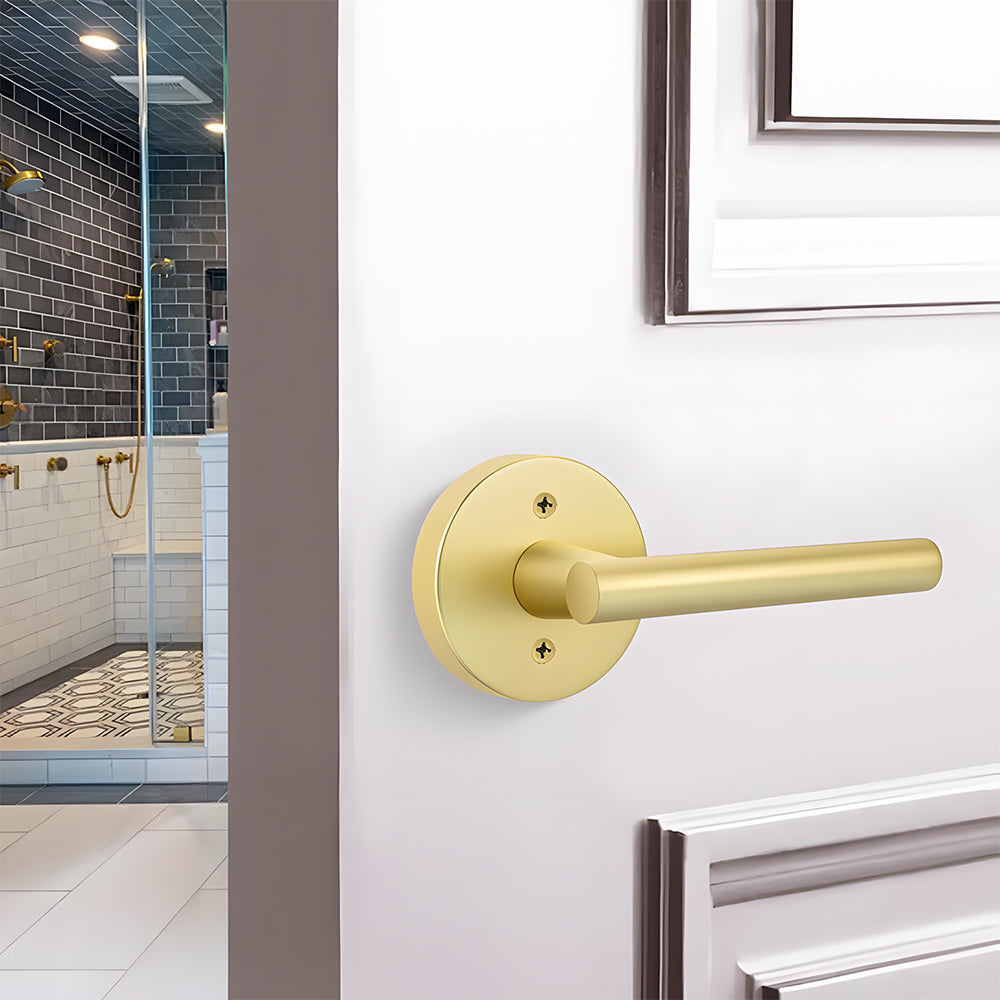 Zinc Alloy Heavy Door Handle Interior Door Levers for Bedroom