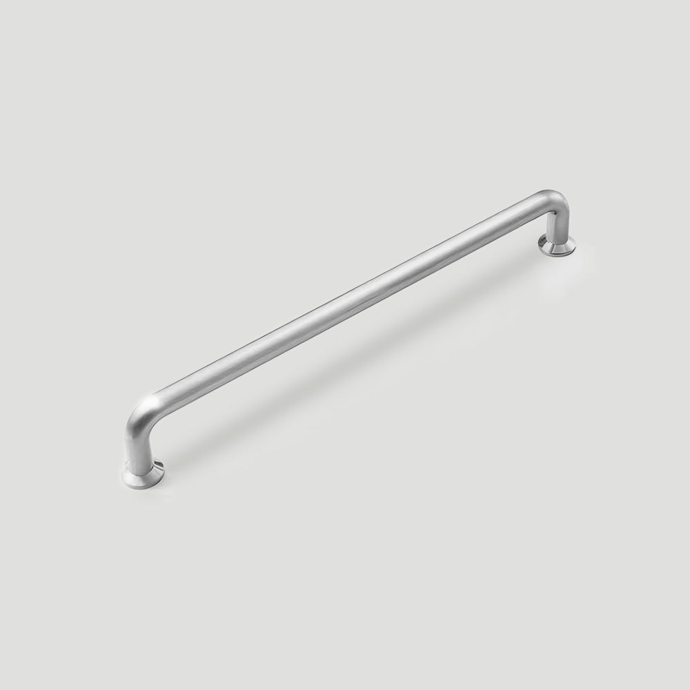 Luxury Silver Nickel Brushed Wardrobe Door Cabinet Handles