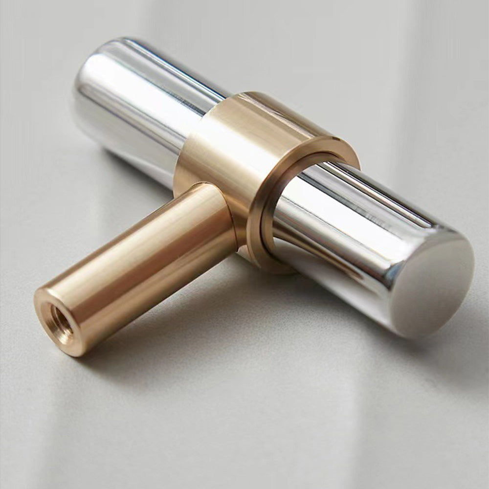 Modern Simple Luxury Silver Stainless Steel Cabinet Handles